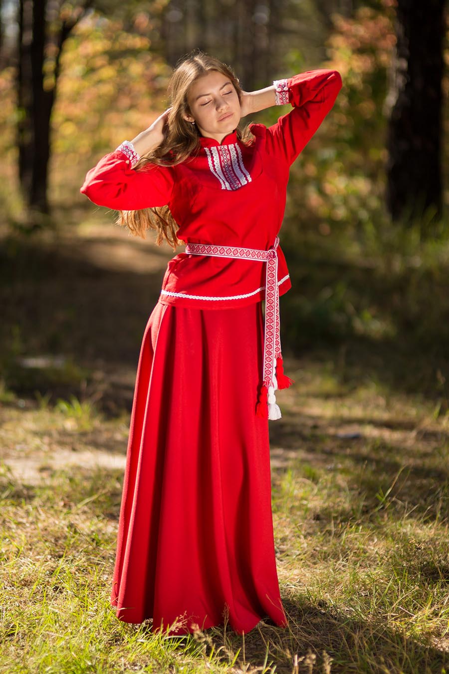 Underwear Women in Slavic costumes in Shaoguan
