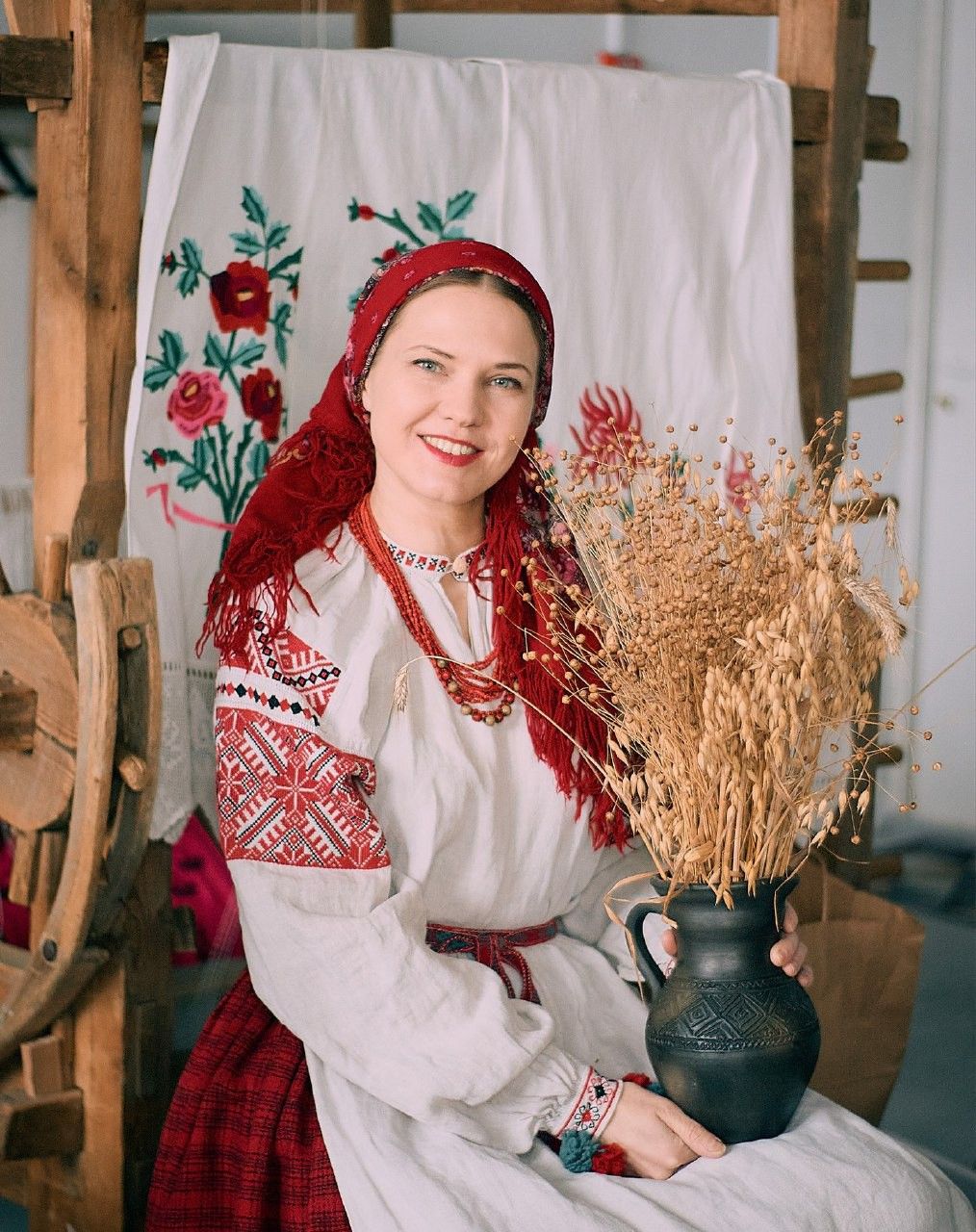 Women in Slavic costumes in Shaoguan