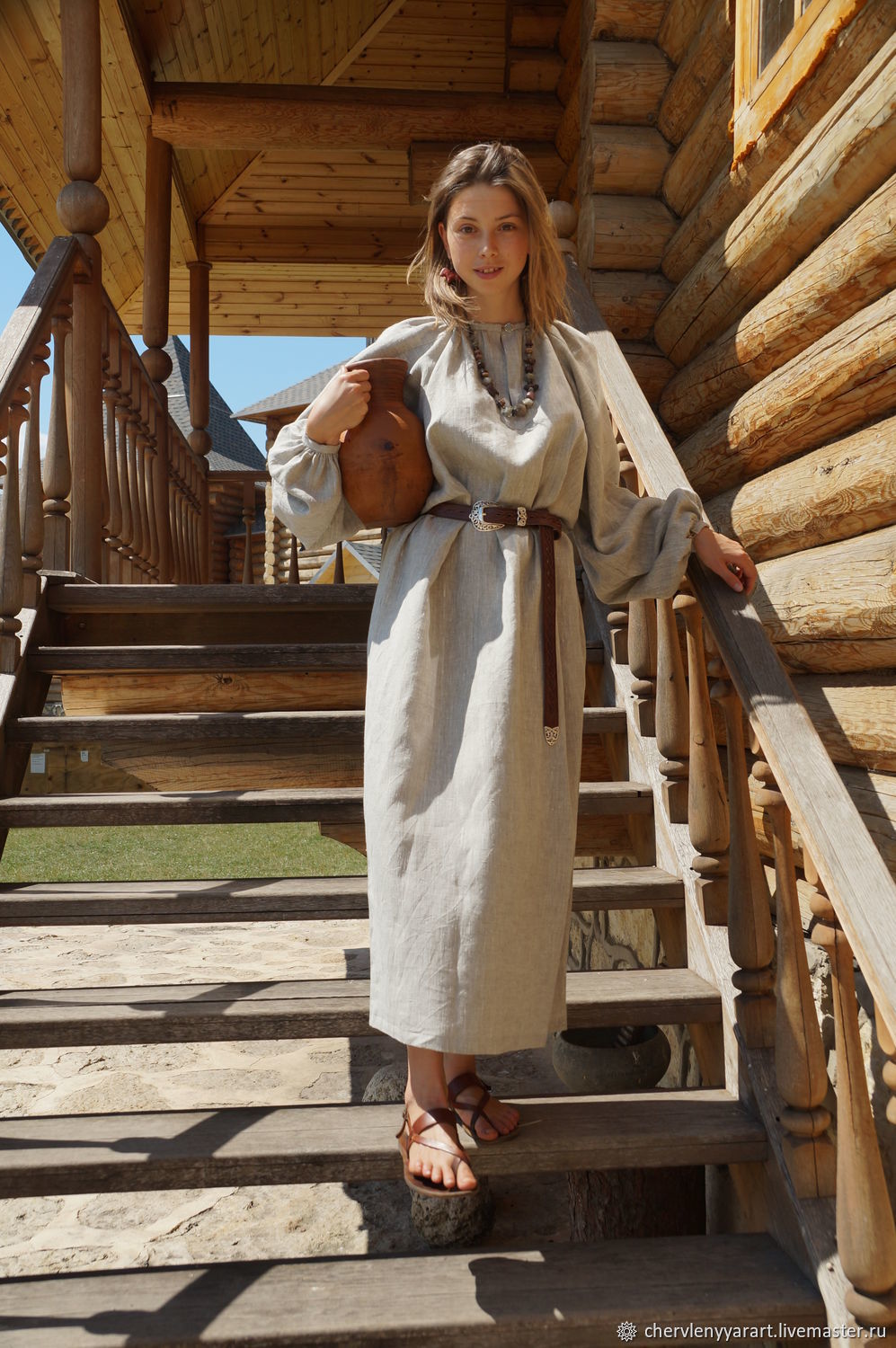 Girls in Slavic costumes in Shaoguan