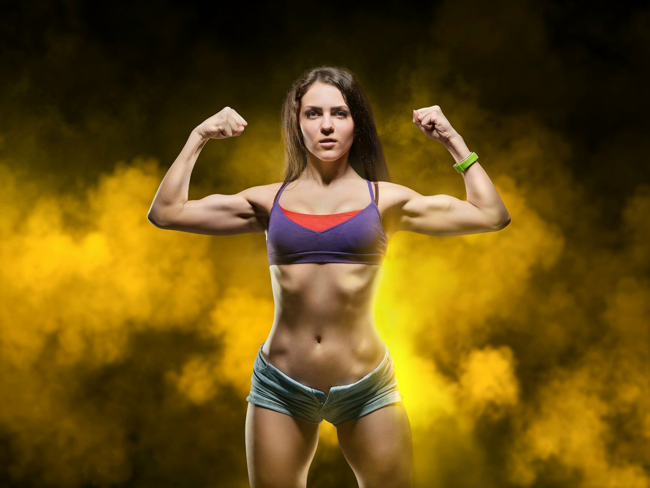 Athletic girls in Shaoguan